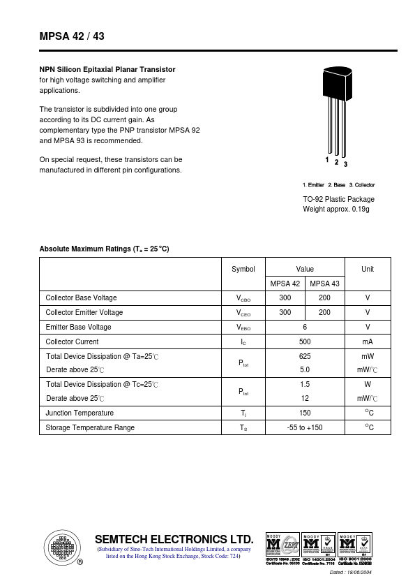 MPSA42