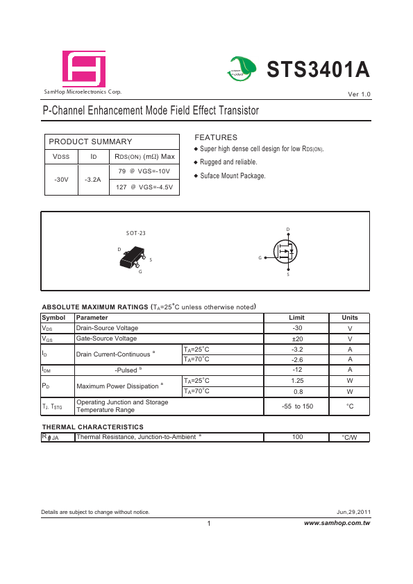 STS3401A