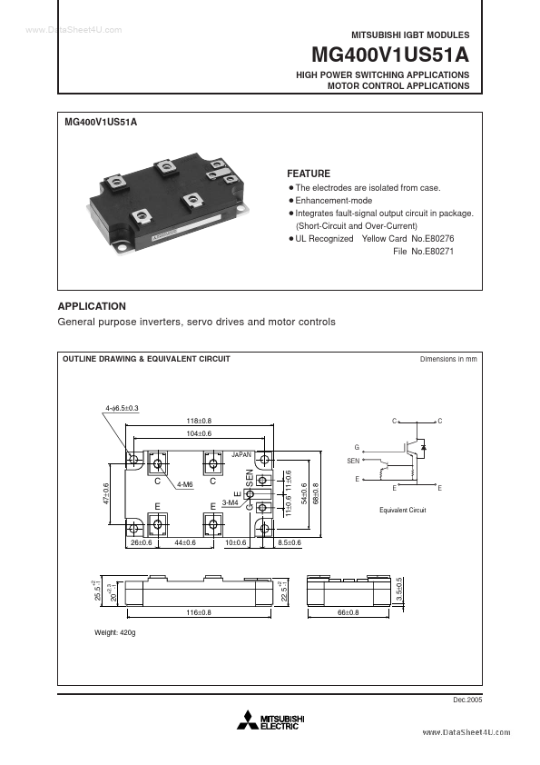 MG400V1US51A