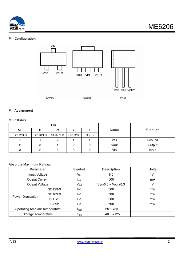 ME6206A