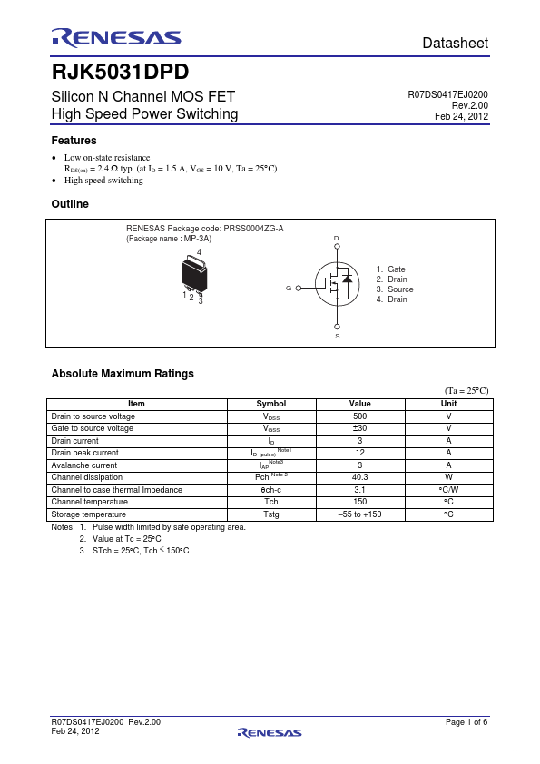 RJK5031DPD