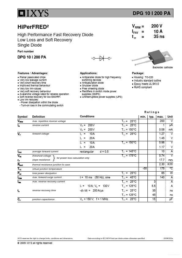 DPG10I200PA