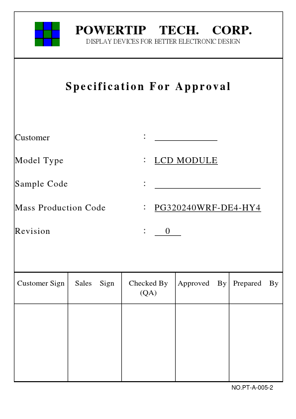 PG320240WRF-DE4-HY4