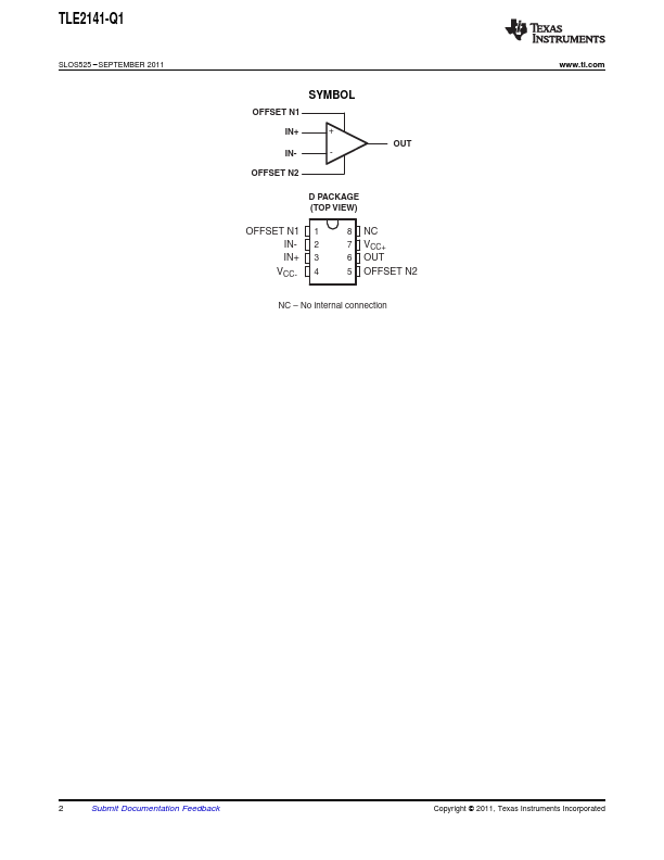 TLE2141-Q1