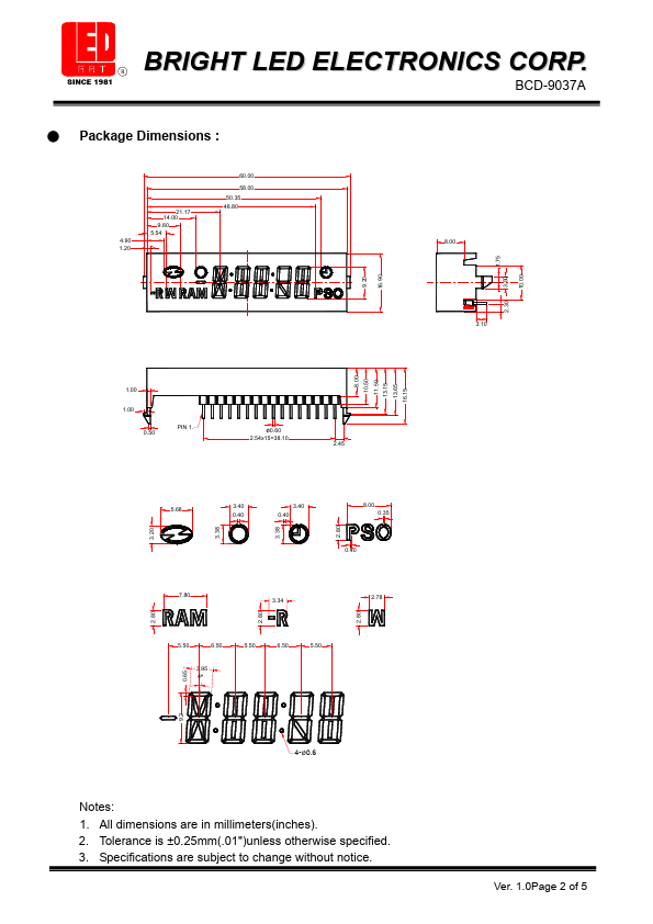 BCD-9037A