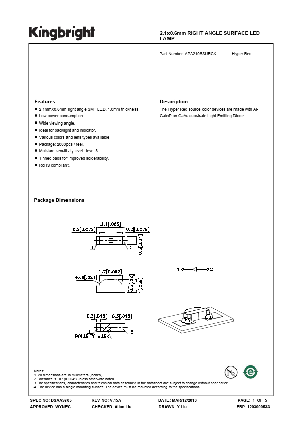 APA2106SURCK