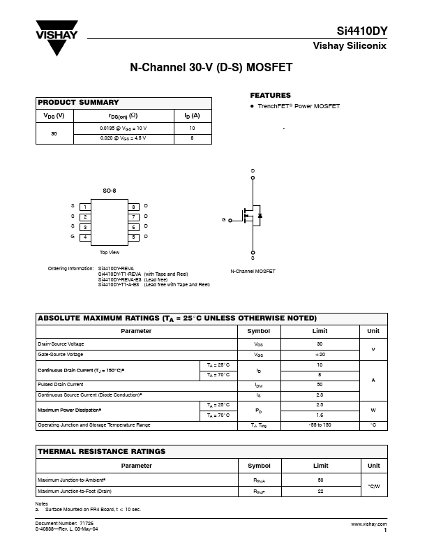 SI4410DY