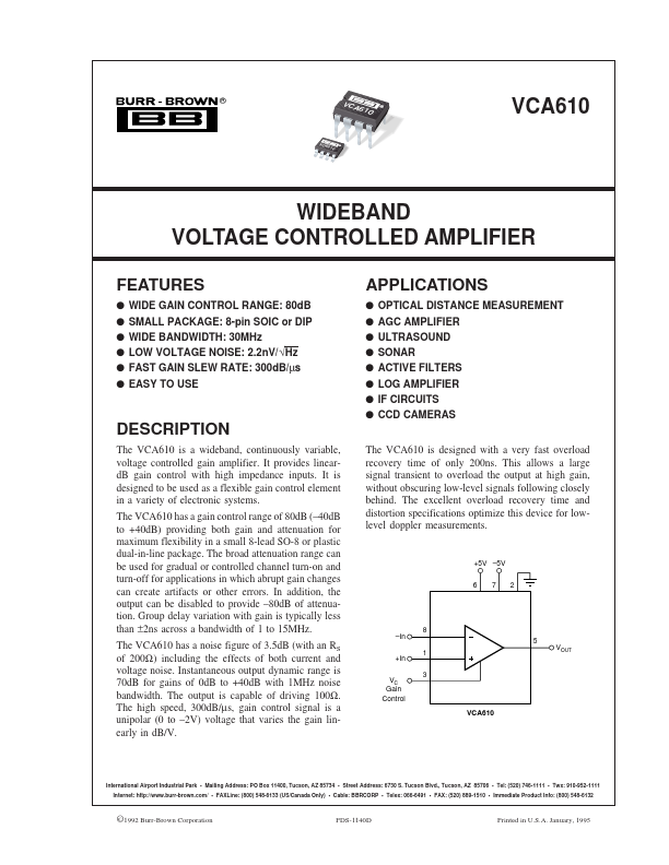 VCA610