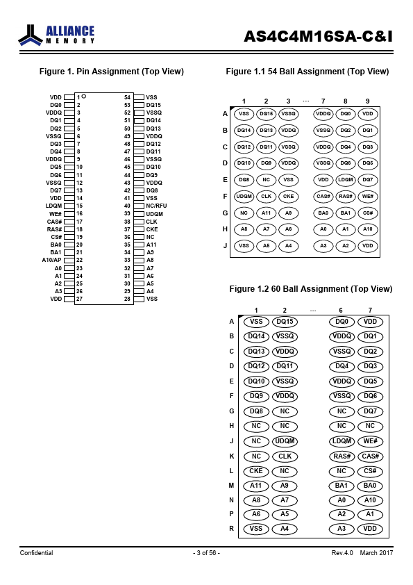 AS4C4M16SA-C