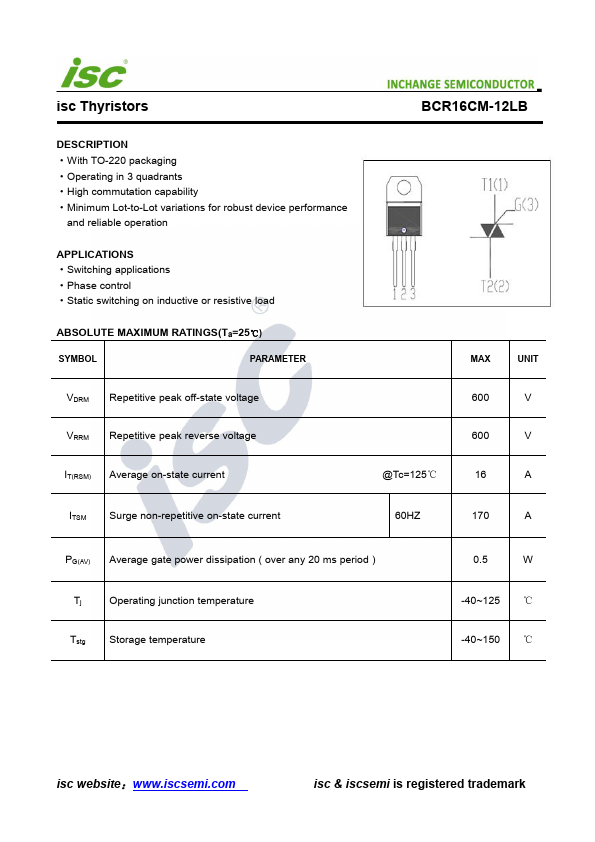 BCR16CM-12LB