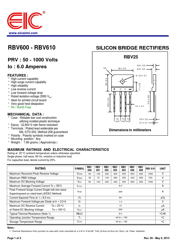 RBV606