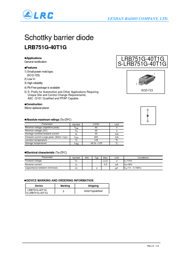 S-LRB751G-40T1G