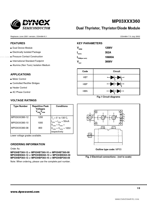 MP03HBP360-10