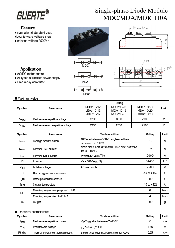 MDK110A