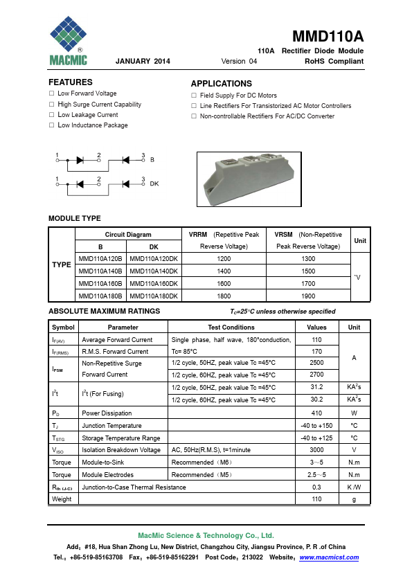 MMD110A180B