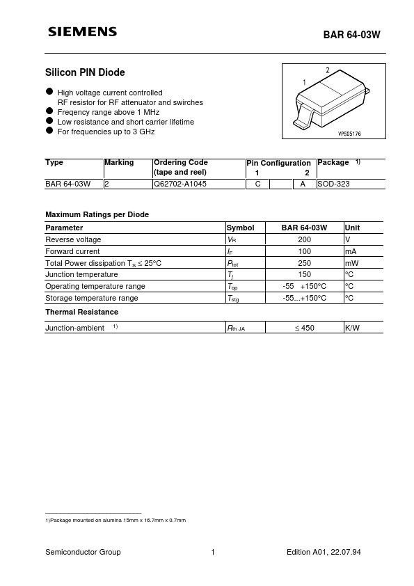 BAR64-03W