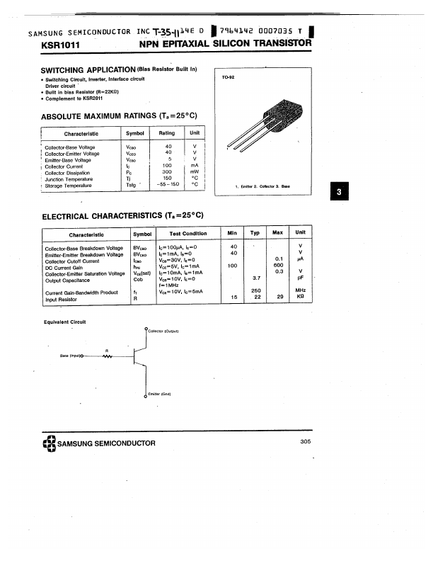 KSR1011