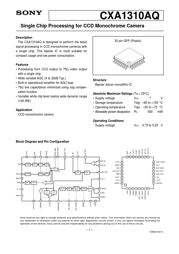 CXA1310AQ