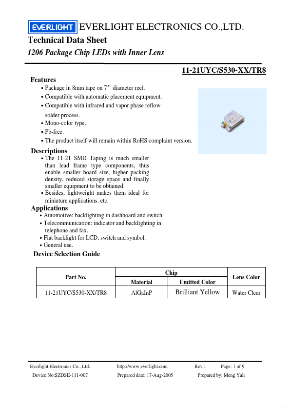 11-21UYC-S530-XX-TR8