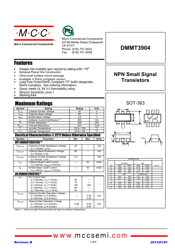 DMMT3904