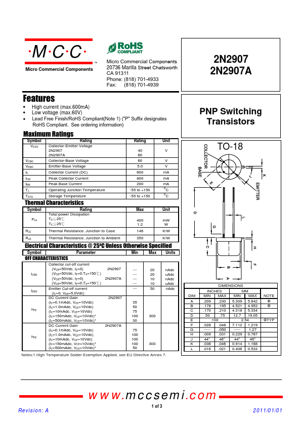 2N2907