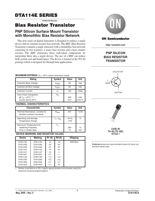 DTA114T