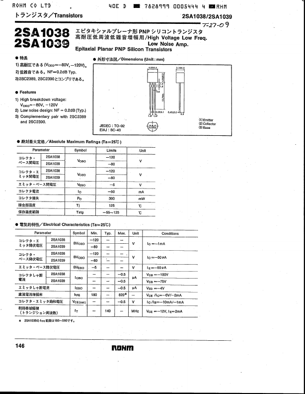 2SA1038