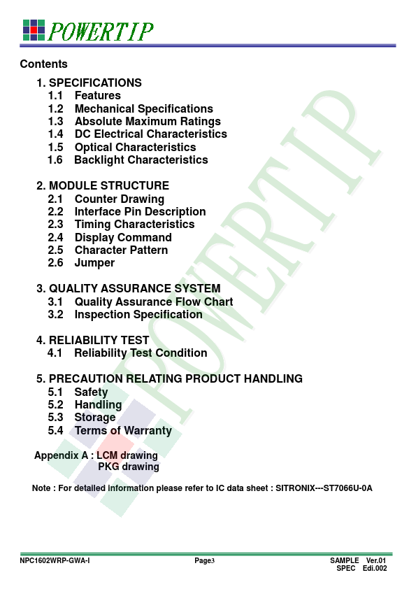 NPC1602WRP-GWA-I