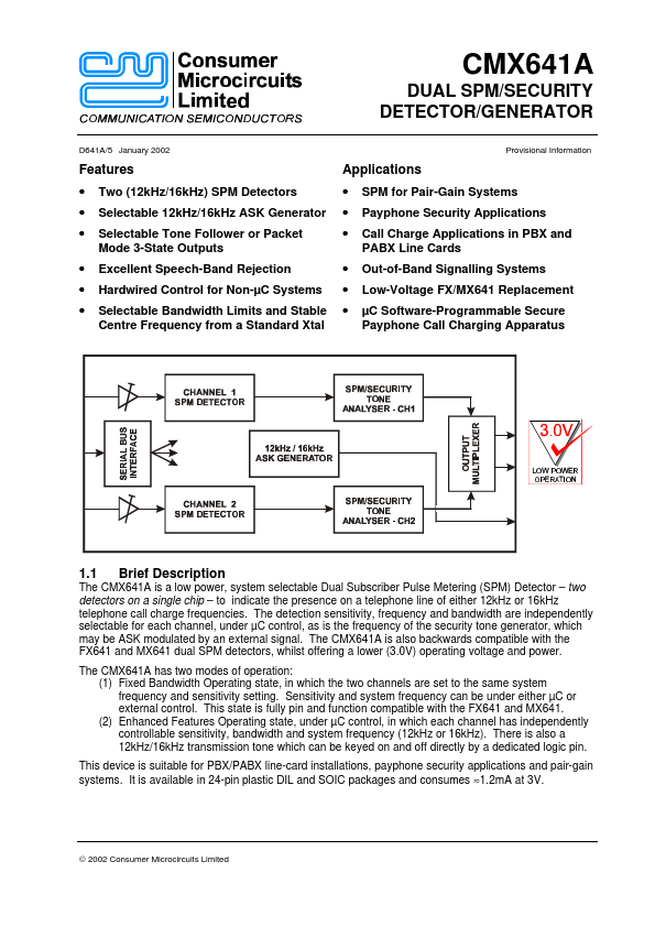 CMX641A