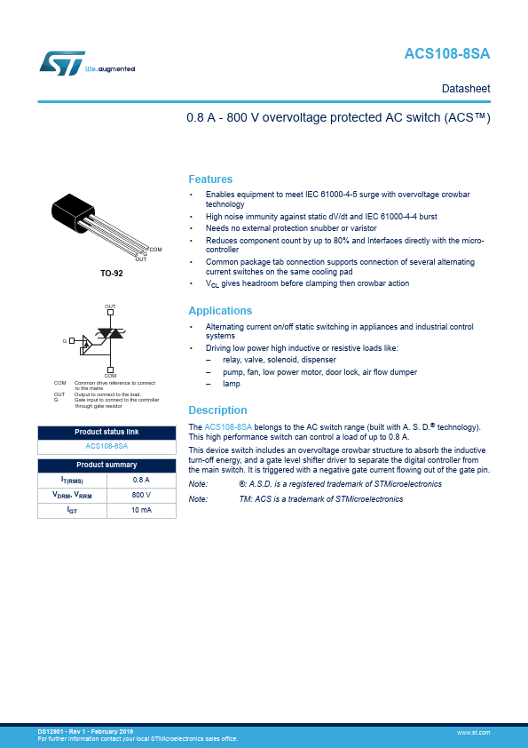 ACS108-8SA