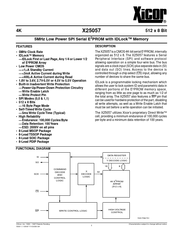 X25057