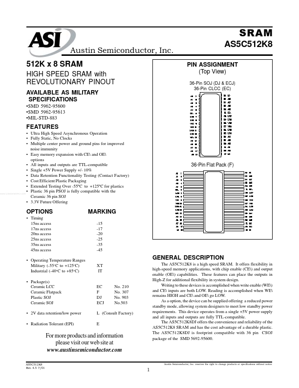 AS5C512K8