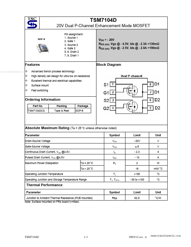 TSM7104D