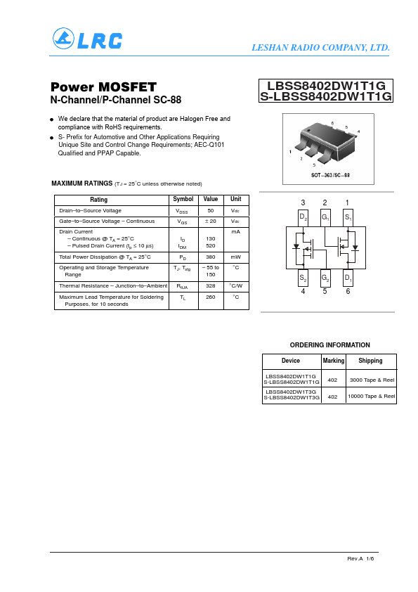 LBSS8402DW1T3G