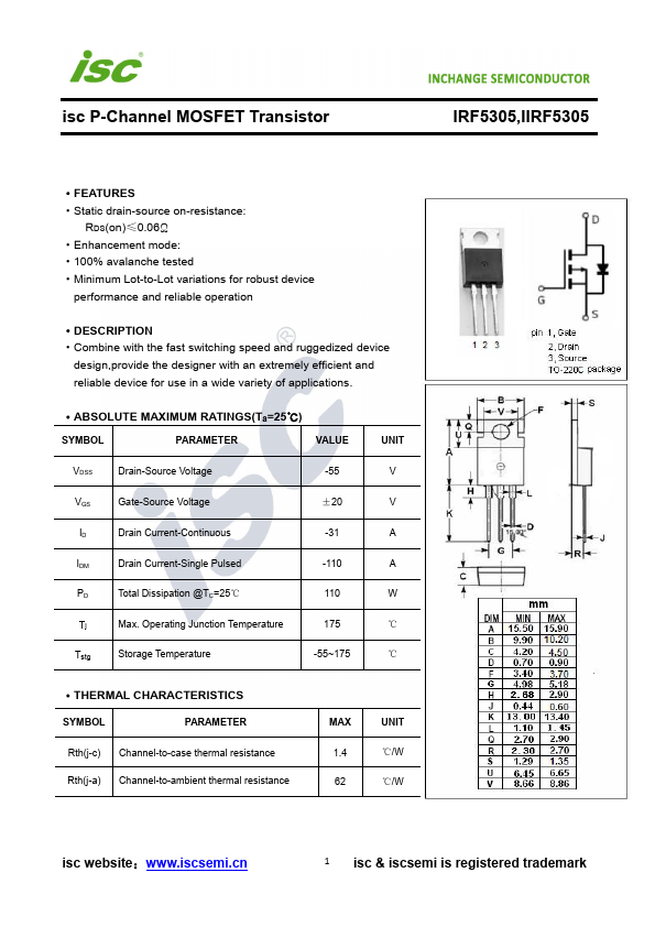 IRF5305