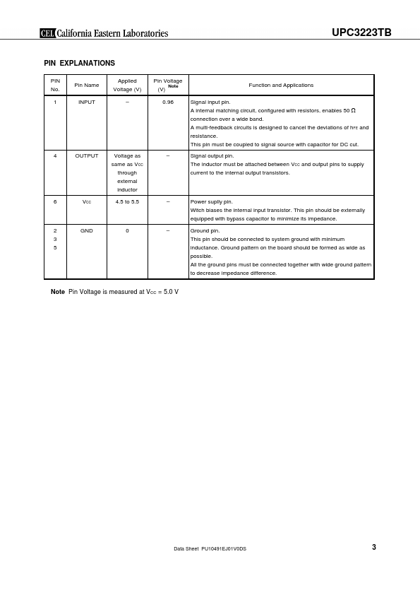 UPC3223TB