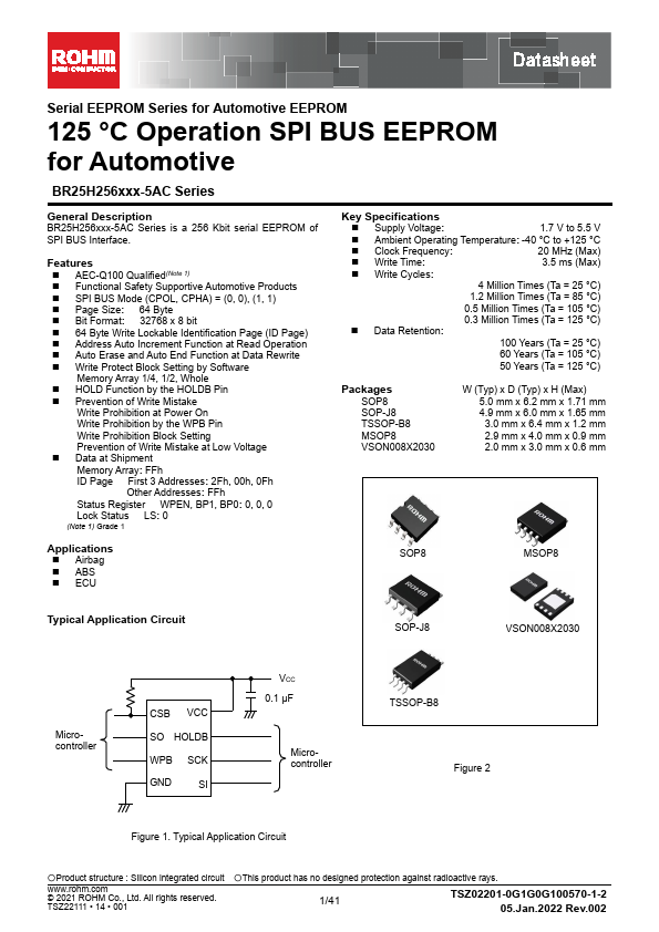 BR25H256NUX-5ACTR