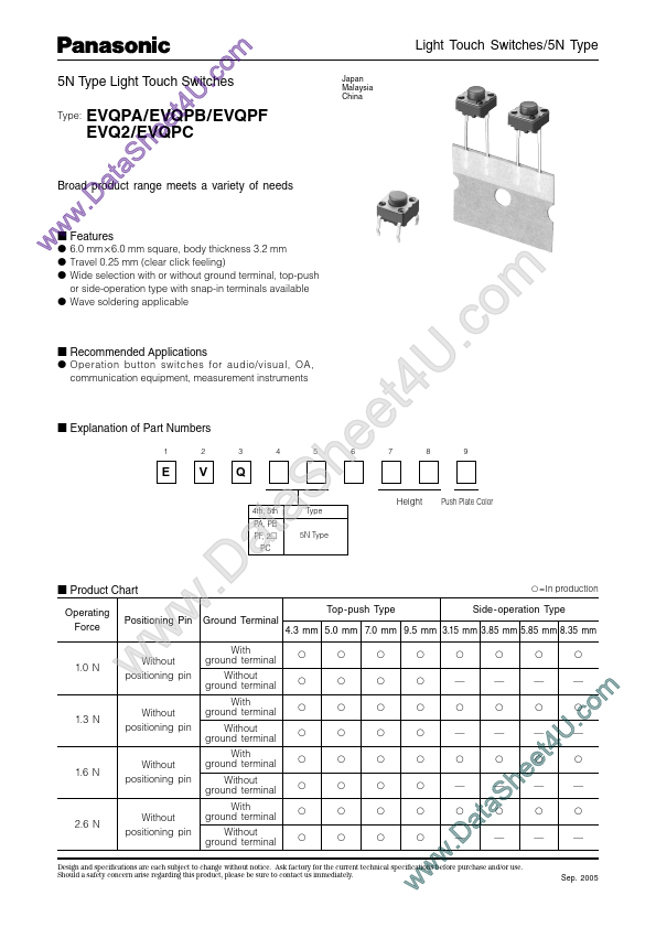 EVQPC605K