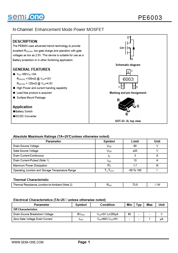 PE6003