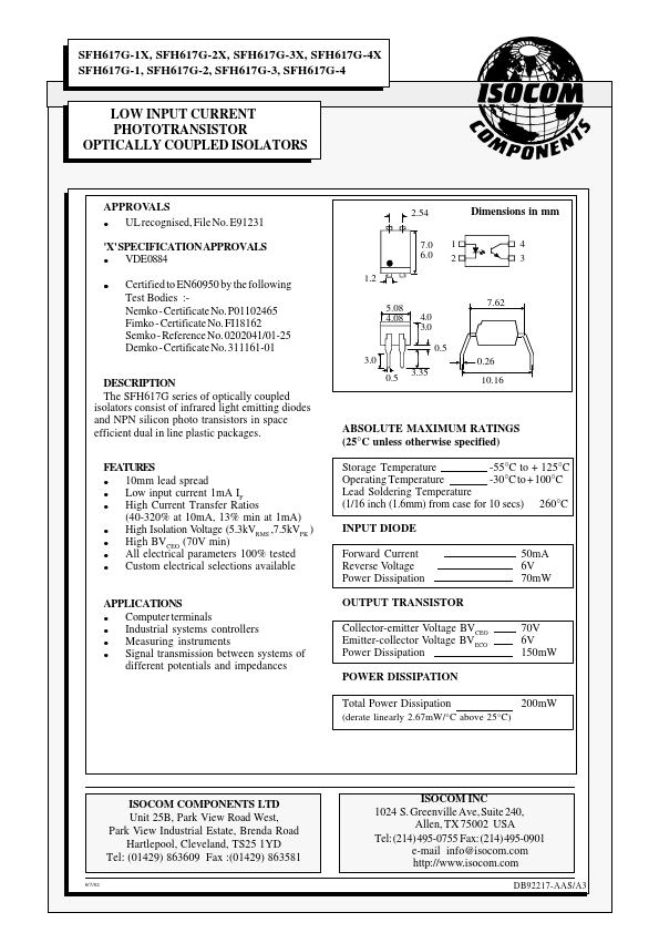 SFH617G-1X