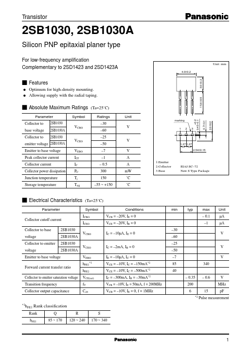 2SB1030A