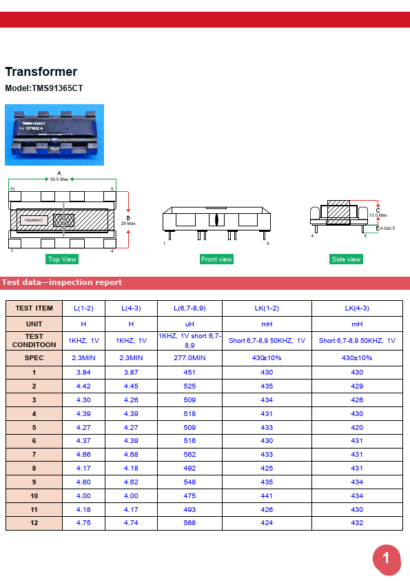 TMS94207CT