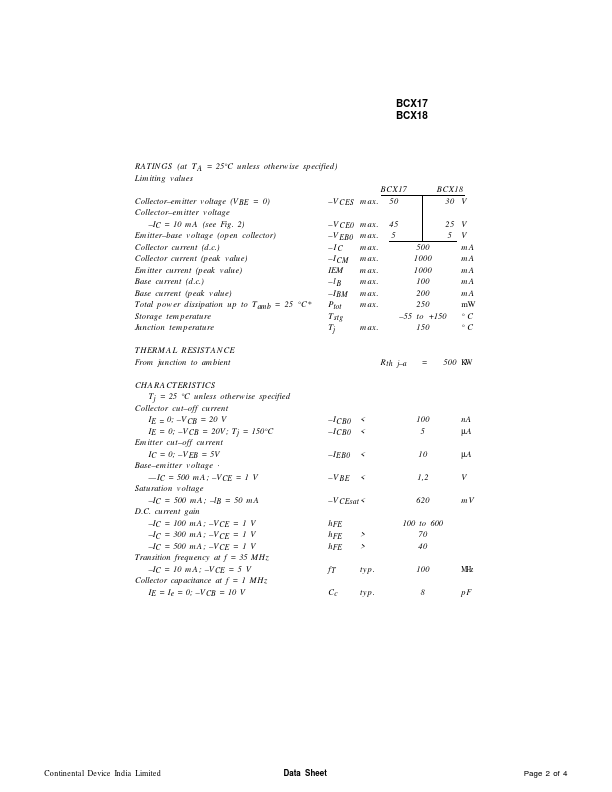 BCX18