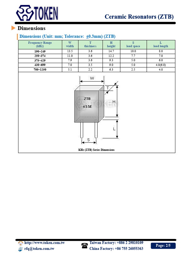 ZTB510P