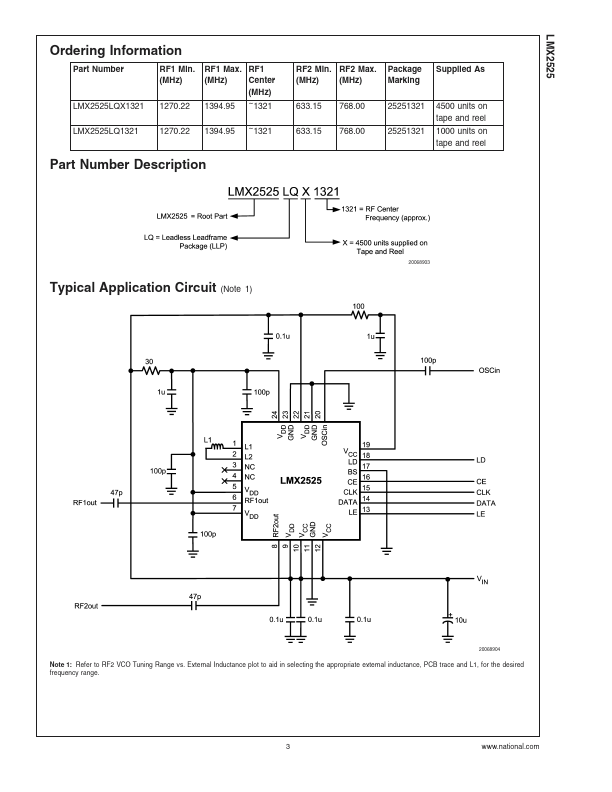 LMX2525