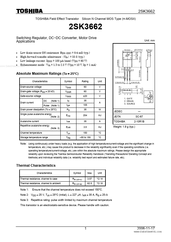 2SK3662