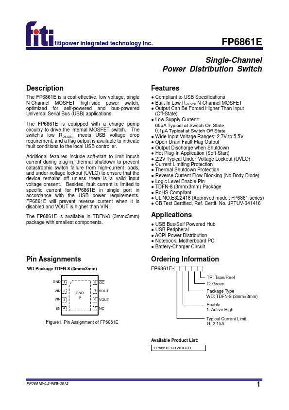 FP6861E