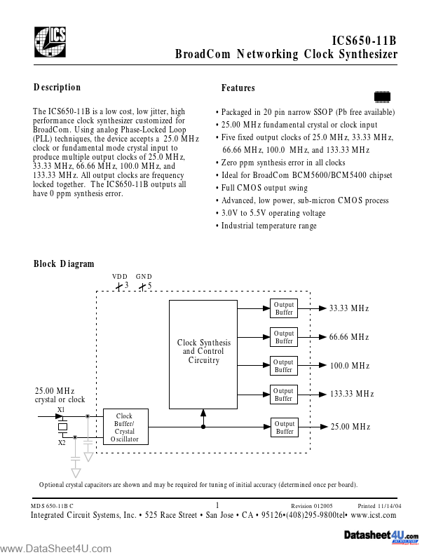 ICS650-11B