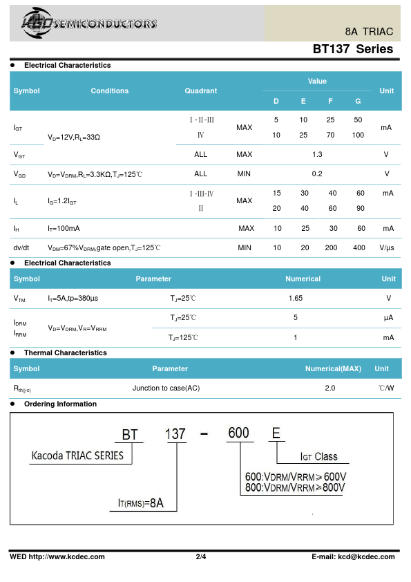 BT137-800