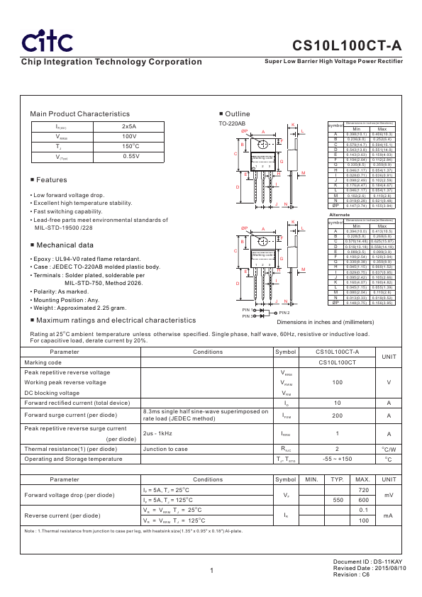 CS10L100CT-A